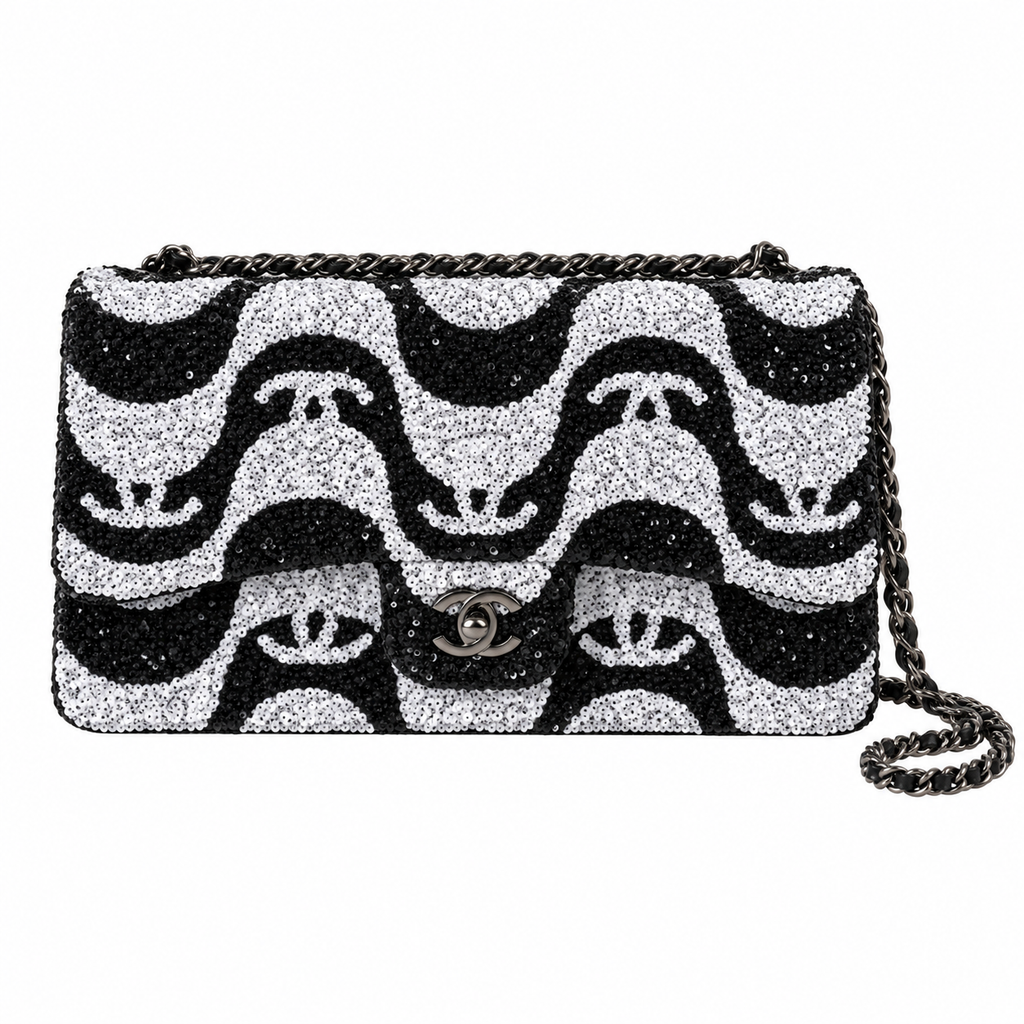 Chanel Quilted Flap Messenger Bag 15×25×7cm