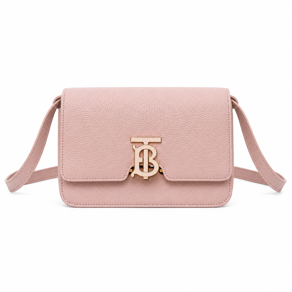 Burberry Pink Flap Shoulder Bag