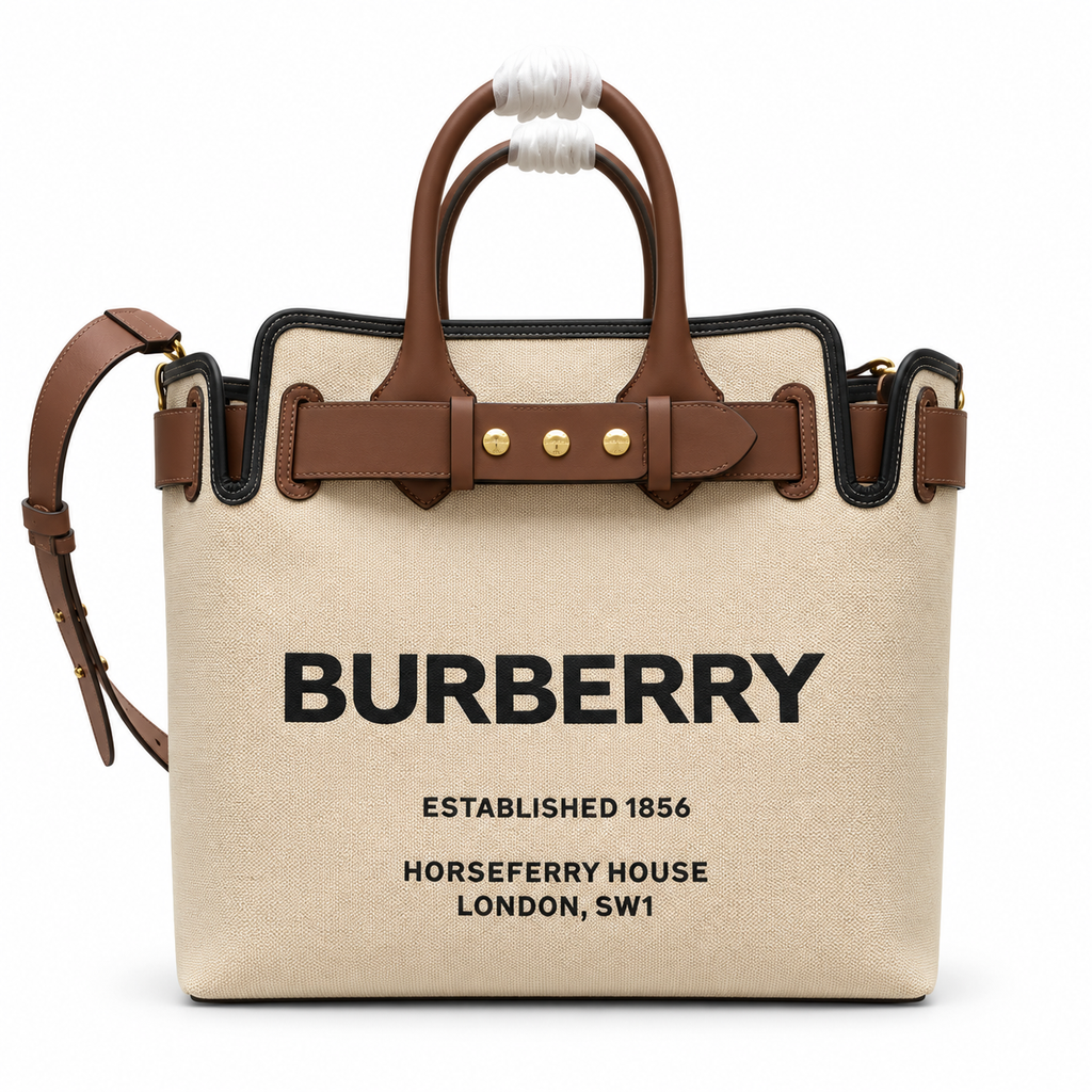 Burberry Horseferry Logo Tote Bag
