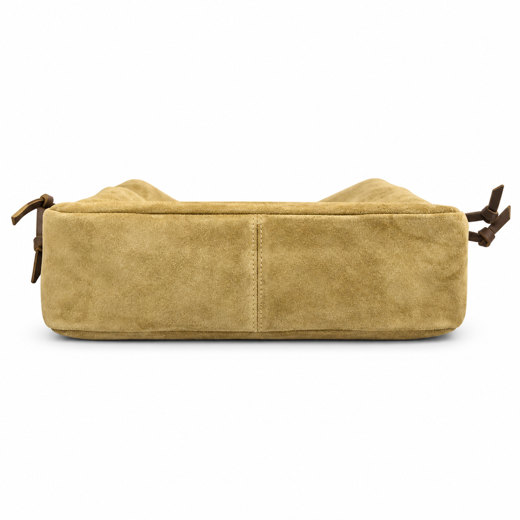 YSL Bea Tote Bag – Sand Suede