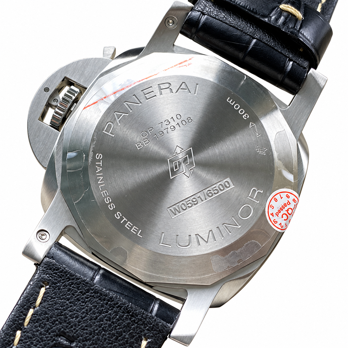 Panerai Luminor Automatic 44mm Men's Steel Watch Brown Dial