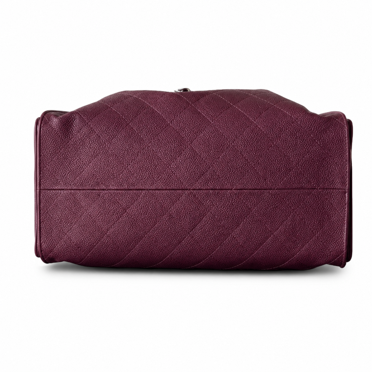 Chanel Diamond-Quilted Oversized Duffle Crossbody
