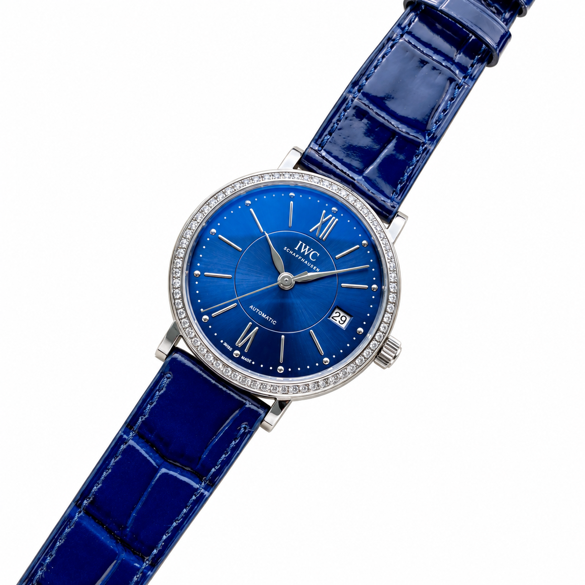 IWC Portofino 34mm Palliative Care Nurse Automatic Steel Watch