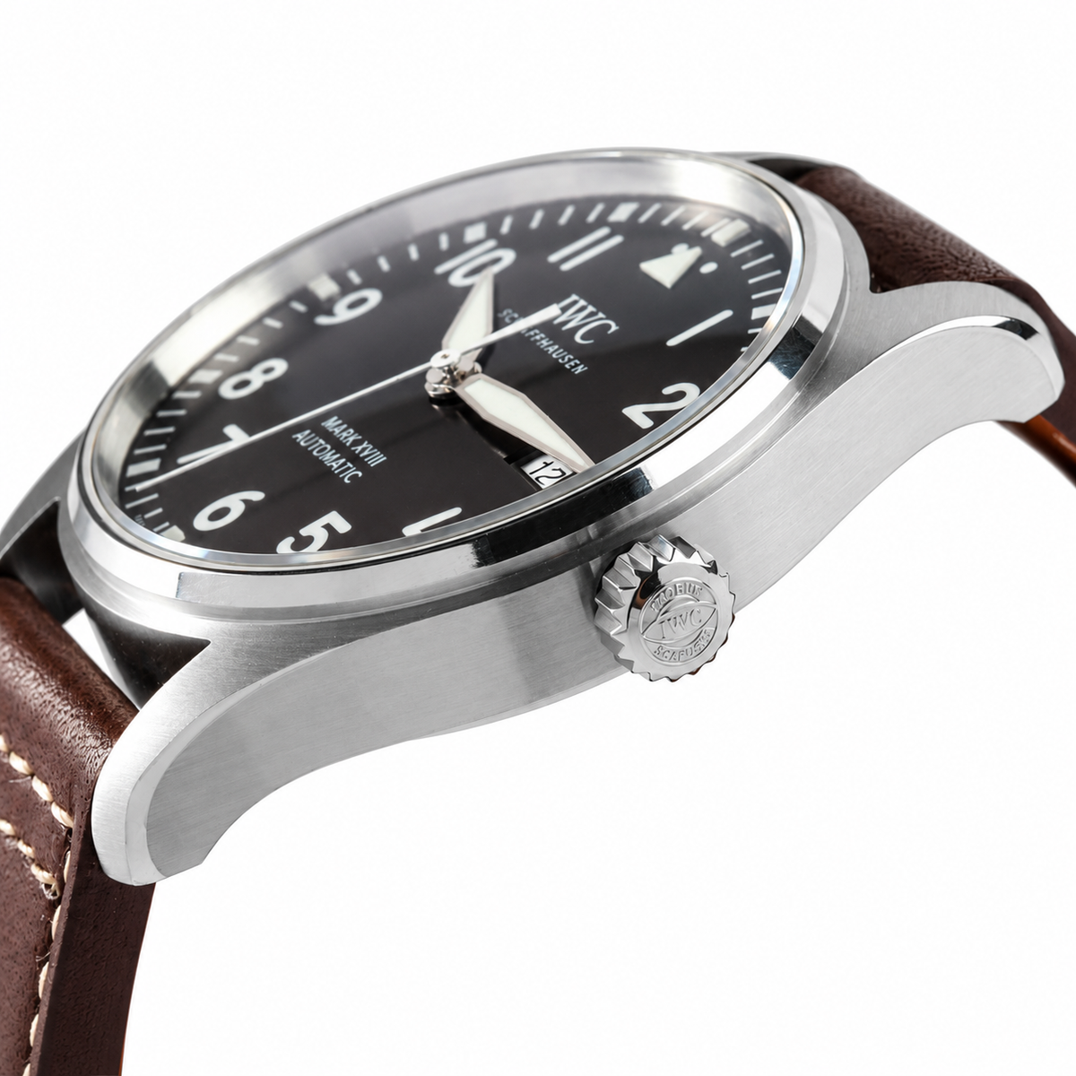 IWC Portofino Hand-Wound Eight Days 40mm Men's Steel Watch