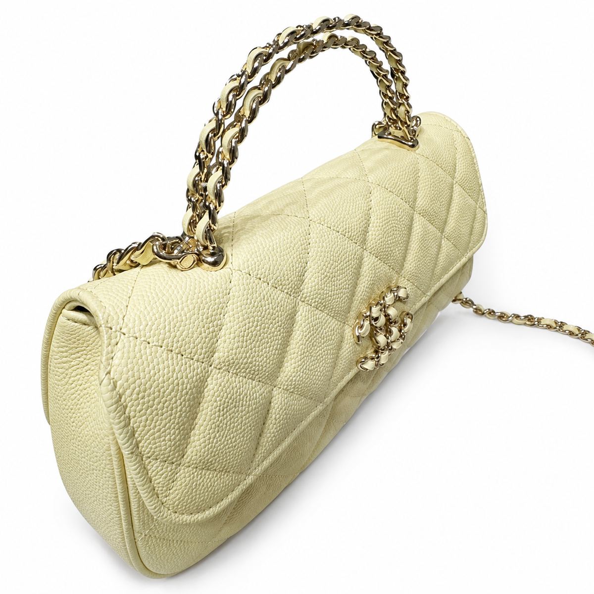 Chanel Quilted Leather Envelope Clutch Crossbody