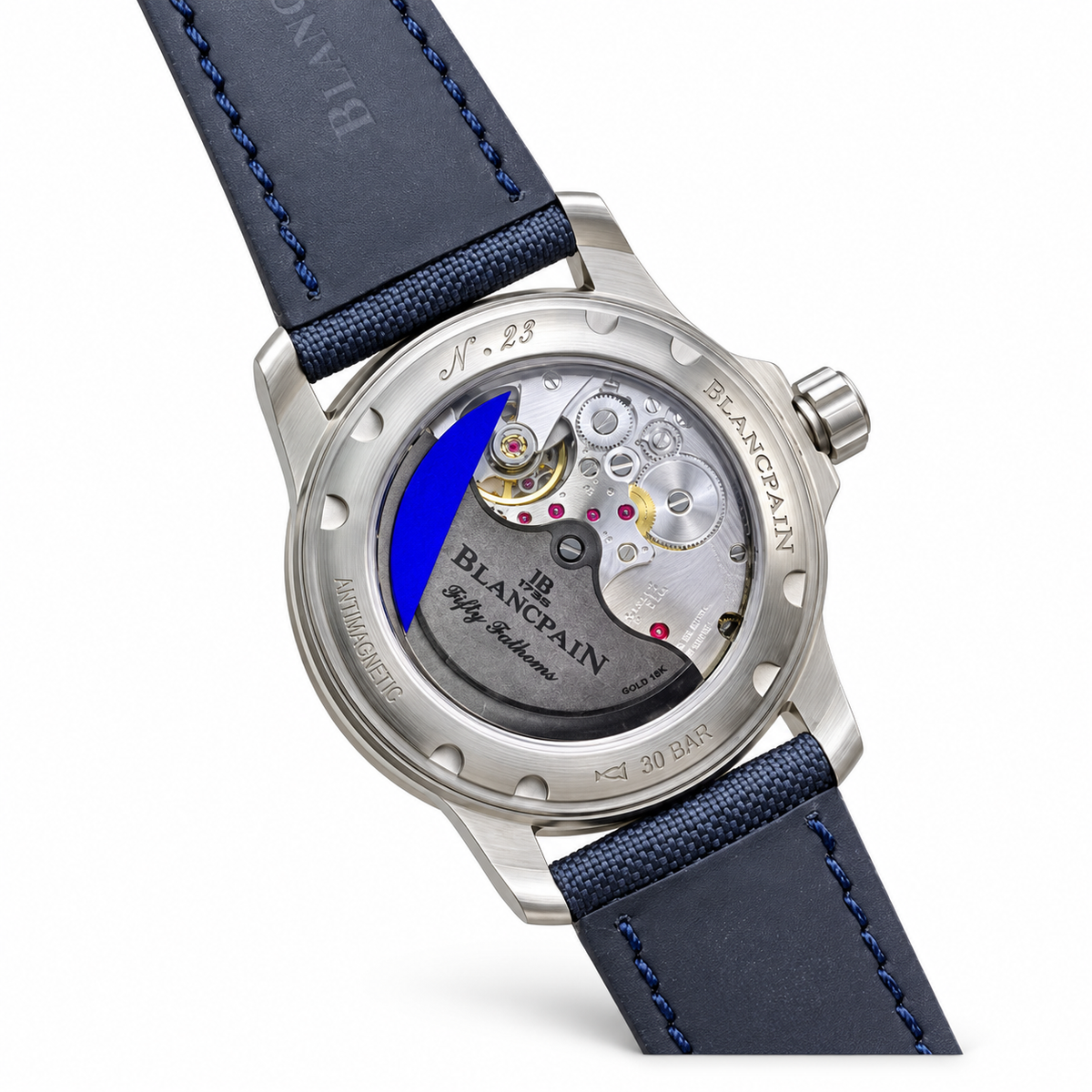 Blancpain Fifty Fathoms Bathyscaphe – Blue Dial Arabic Numerals Ceramic Bezel Swiss Automatic