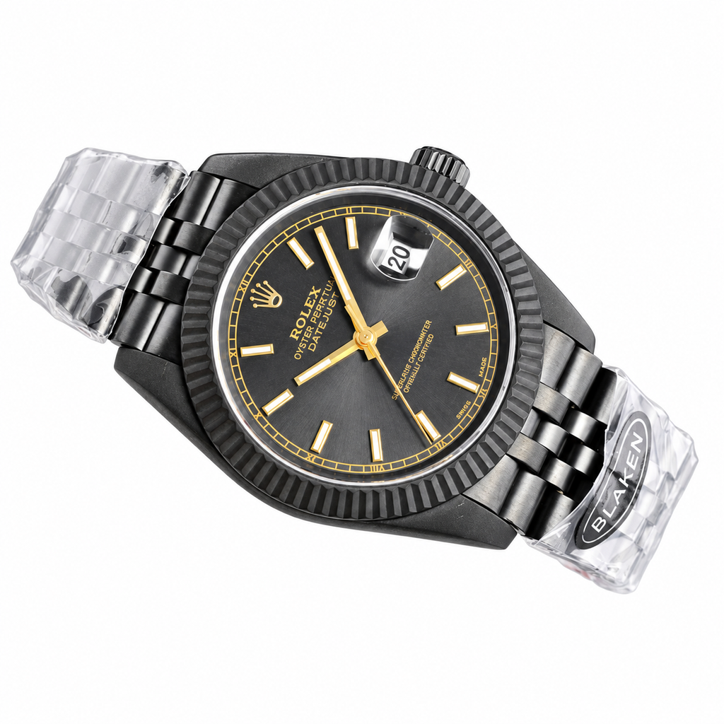 Rolex 41mm Automatic Watch | Sapphire Crystal | 904L Stainless Steel | Waterproof Luxury Timepiece