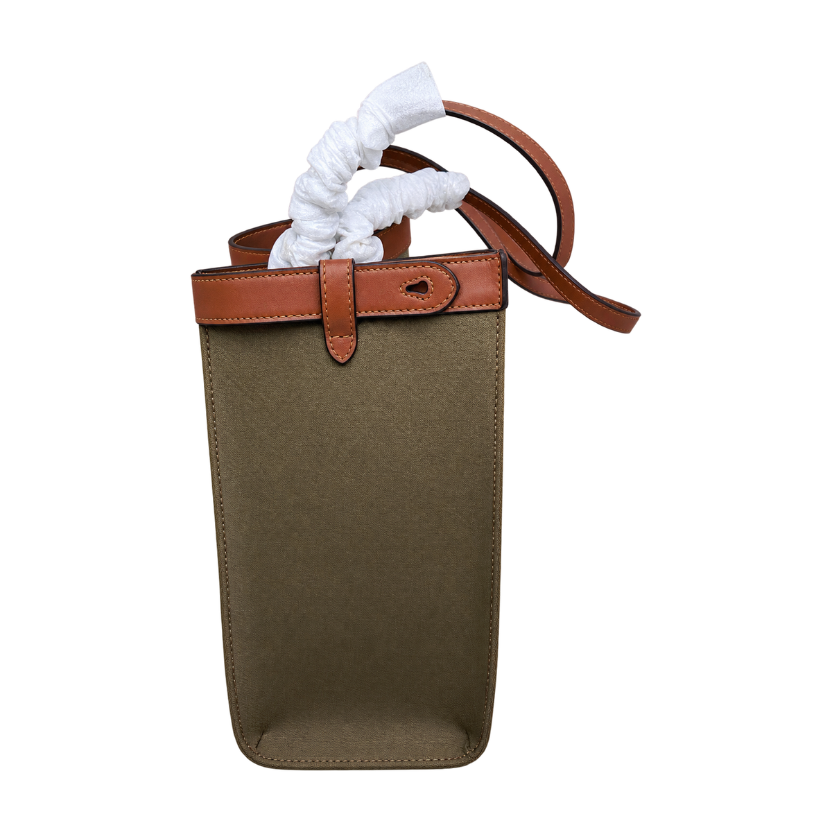 Fendi FF Sunshine Leather Shopper Tote Bag 40x12x29cm