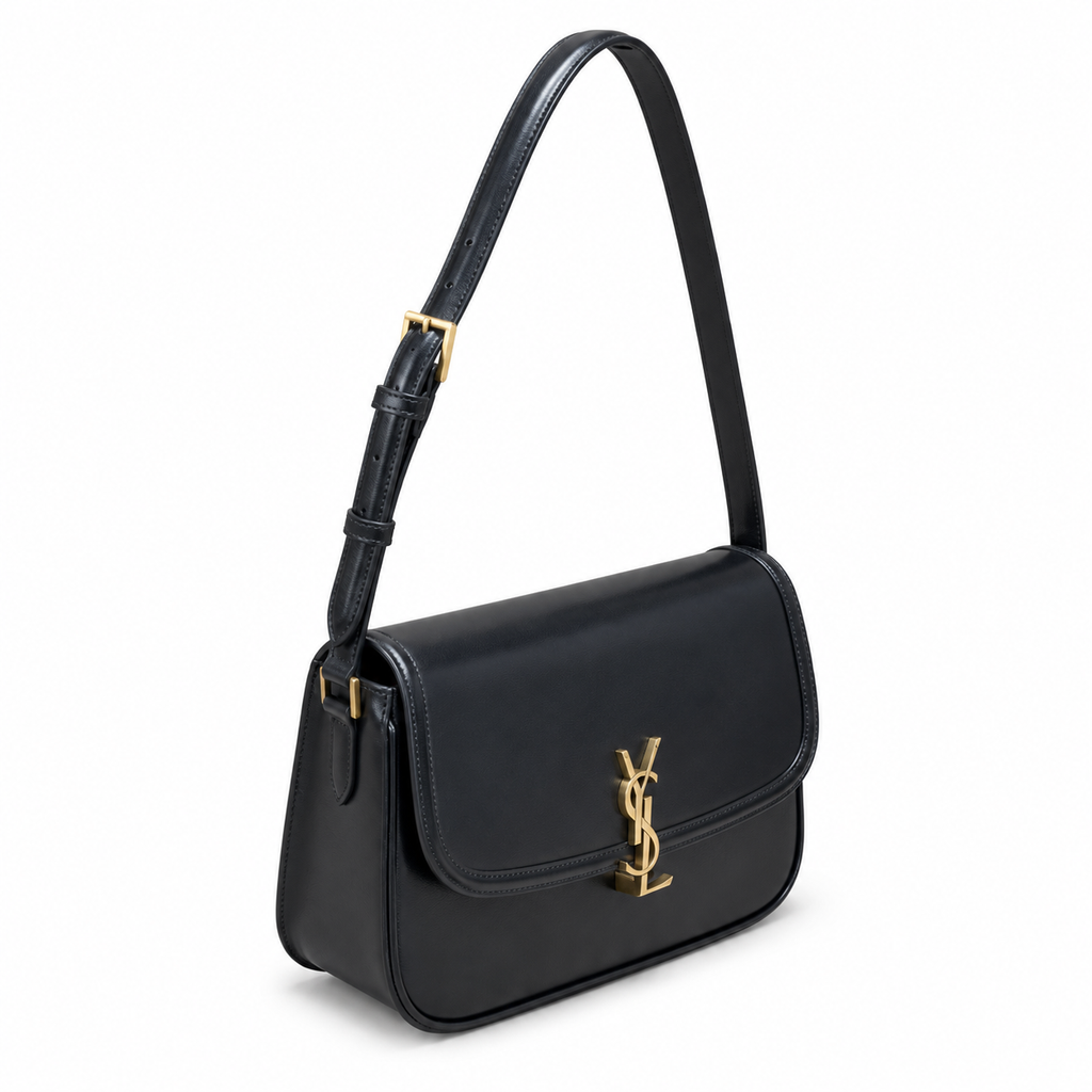 Saint Laurent Solferino Medium Bag – Black