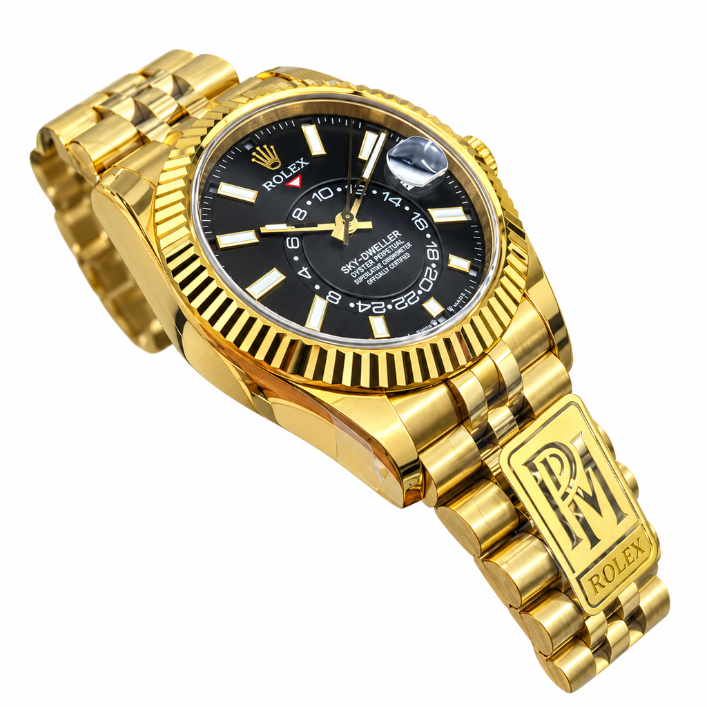 Rolex Sky-Dweller 42mm Blue Dial Automatic Watch – Oystersteel, Annual Calendar, Dual Time Zone