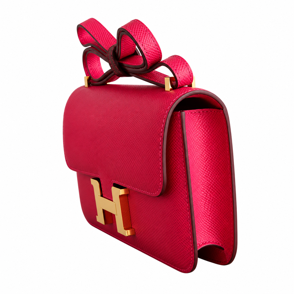 Hermès Lindy 26cm Crossbody Bag – Rose Pink & Gold | Feminine Luxury Leather