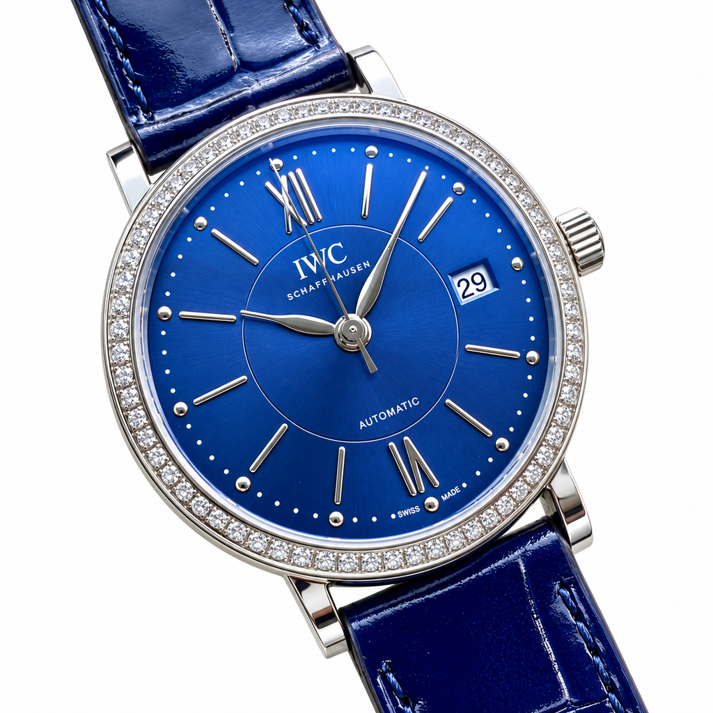 IWC Portofino 34mm Palliative Care Nurse Automatic Steel Watch