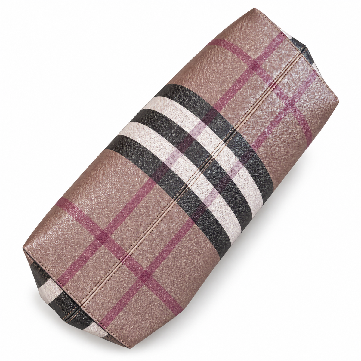 Burberry Check Tote with Dual Handles