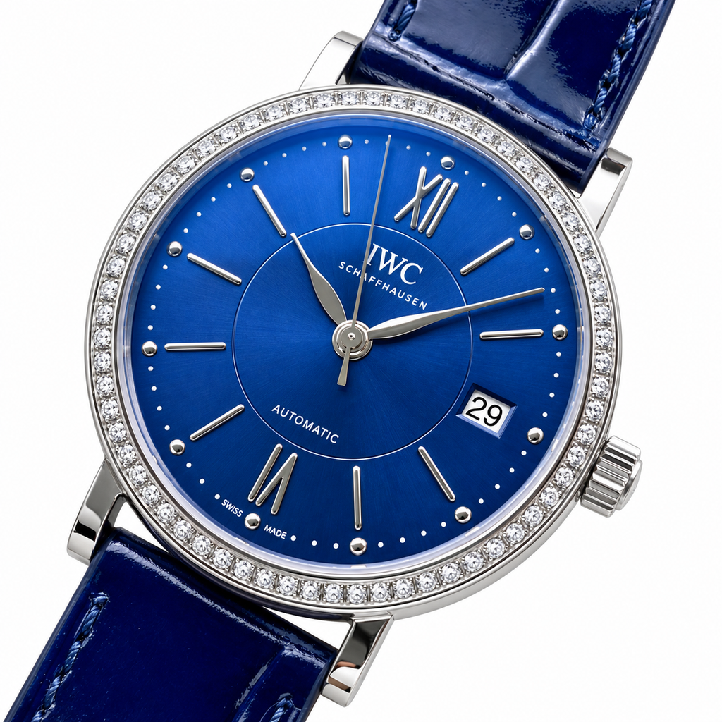IWC Portofino 34mm Palliative Care Nurse Automatic Steel Watch