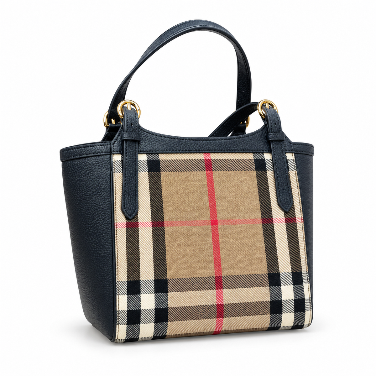 Burberry Check Tote Bag