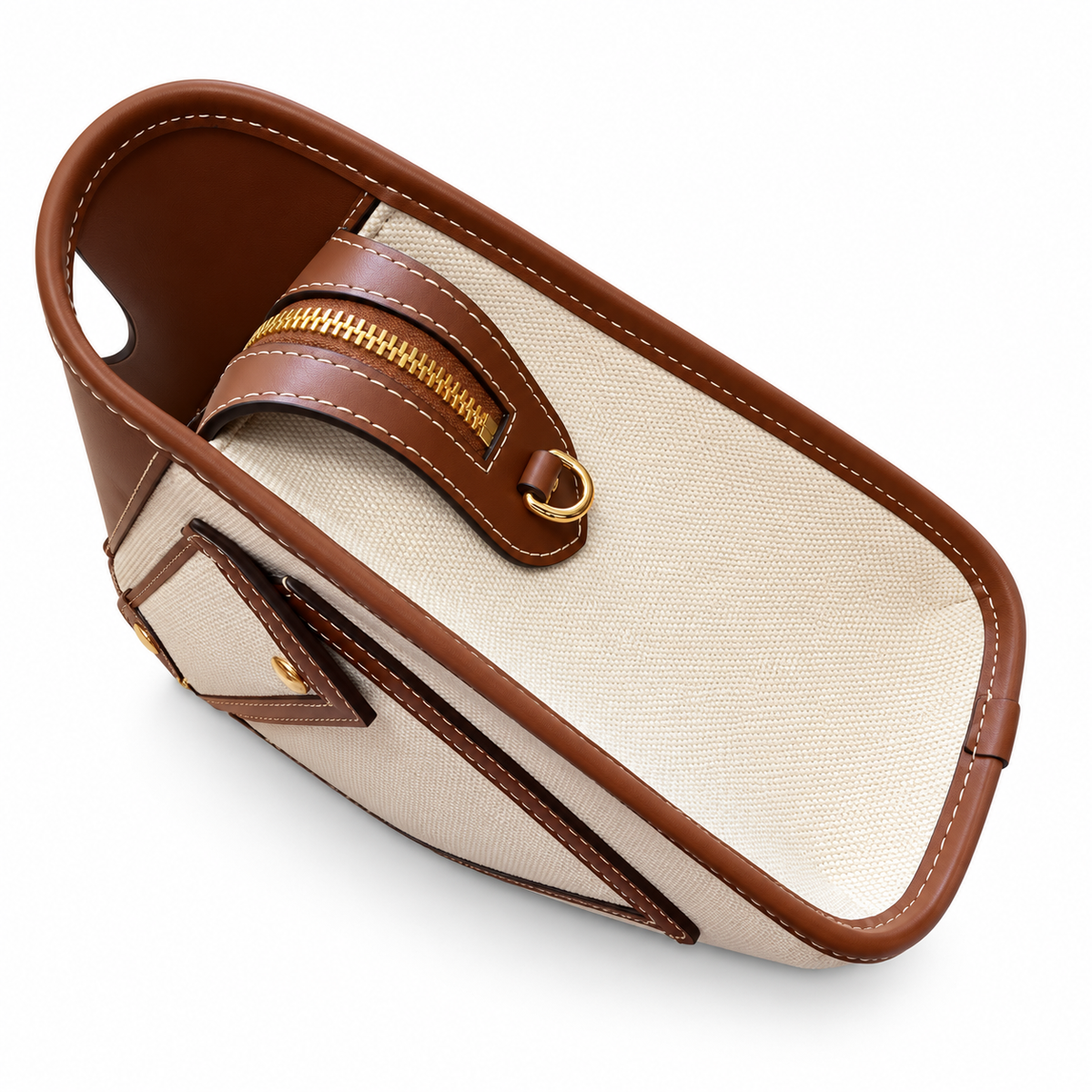 Burberry Horseferry Cutout Handle Tote
