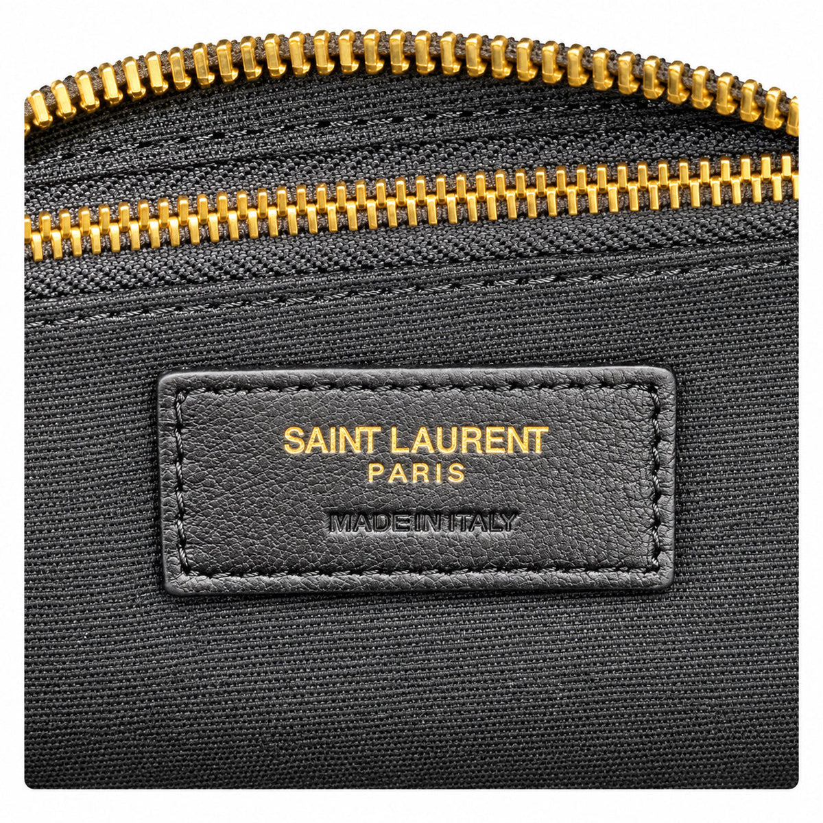 Saint Laurent YSL Quilted Boston Bag – Navy Blue