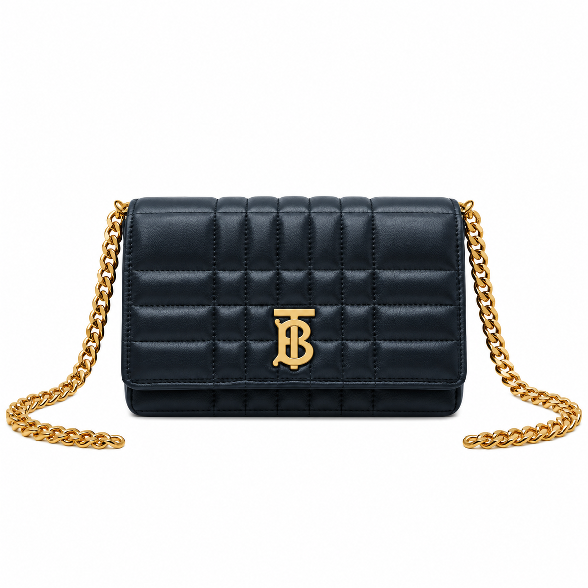 Burberry Quilted Chain Crossbody Bag