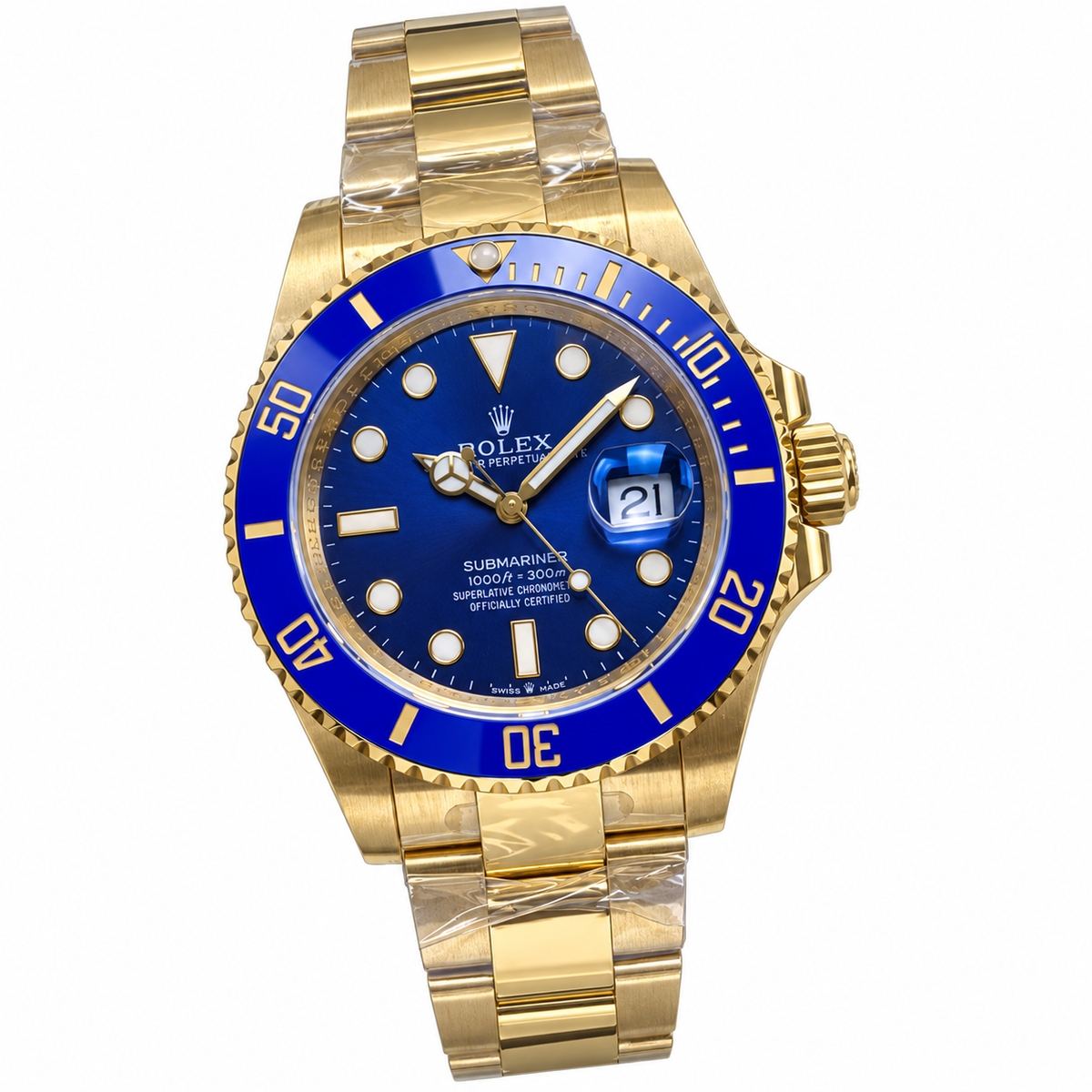 Rolex 41mm Statement Automatic Watch | Bold Swiss Luxury with Maximum Presence