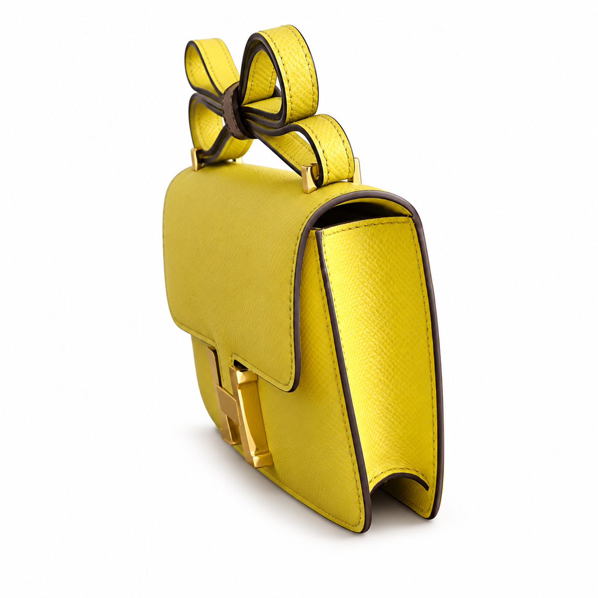 Hermès Lindy 26cm Crossbody Bag – Chick Yellow & Gold | Sunny Luxury Leather